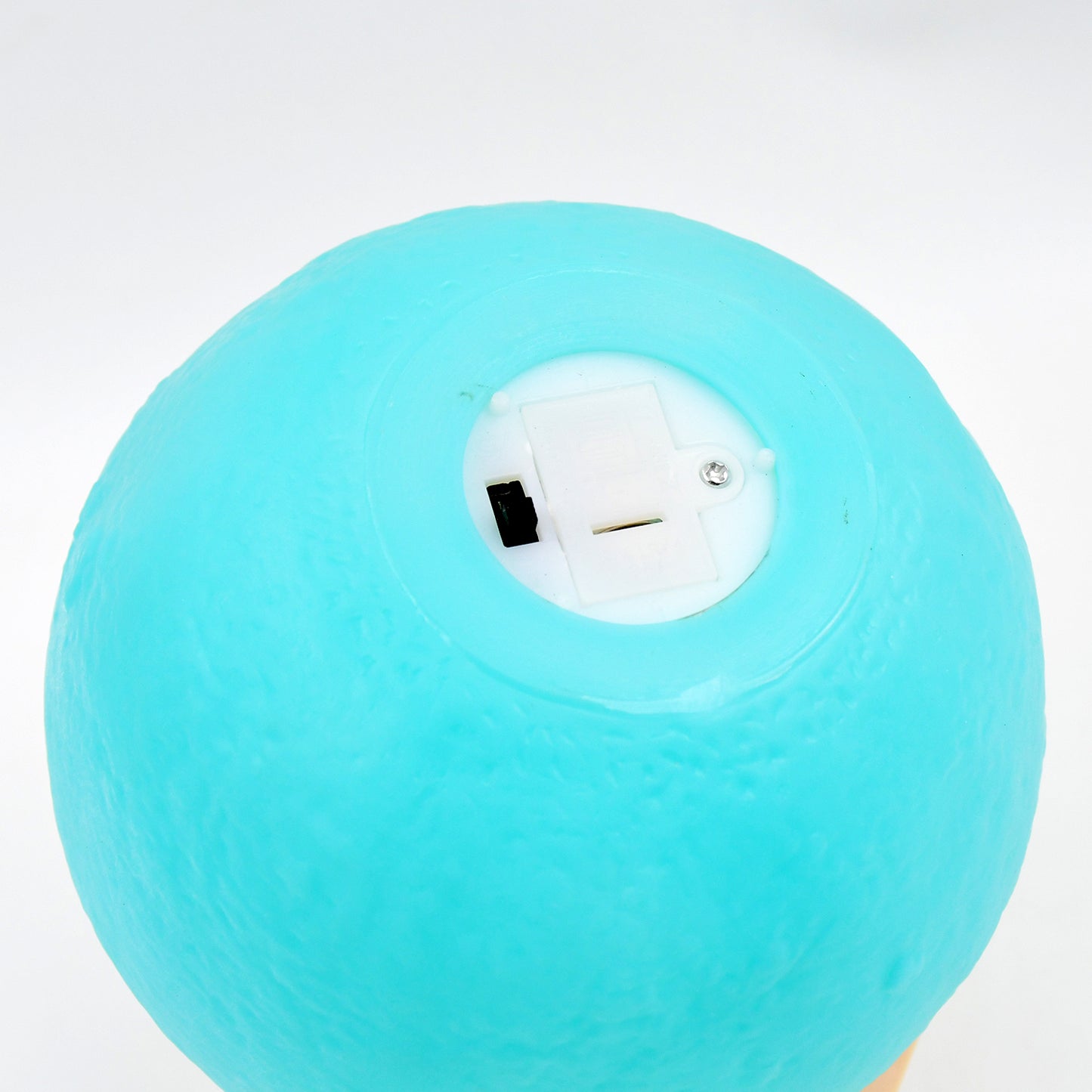 Moon Night Lamp Blue Color With Plastic Stand (15 X12 Cm 1 Pc) - eazy cart store