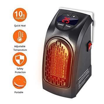 251 Electric Mini Handy Heater Plug-in Wall (400w) - eazy cart store