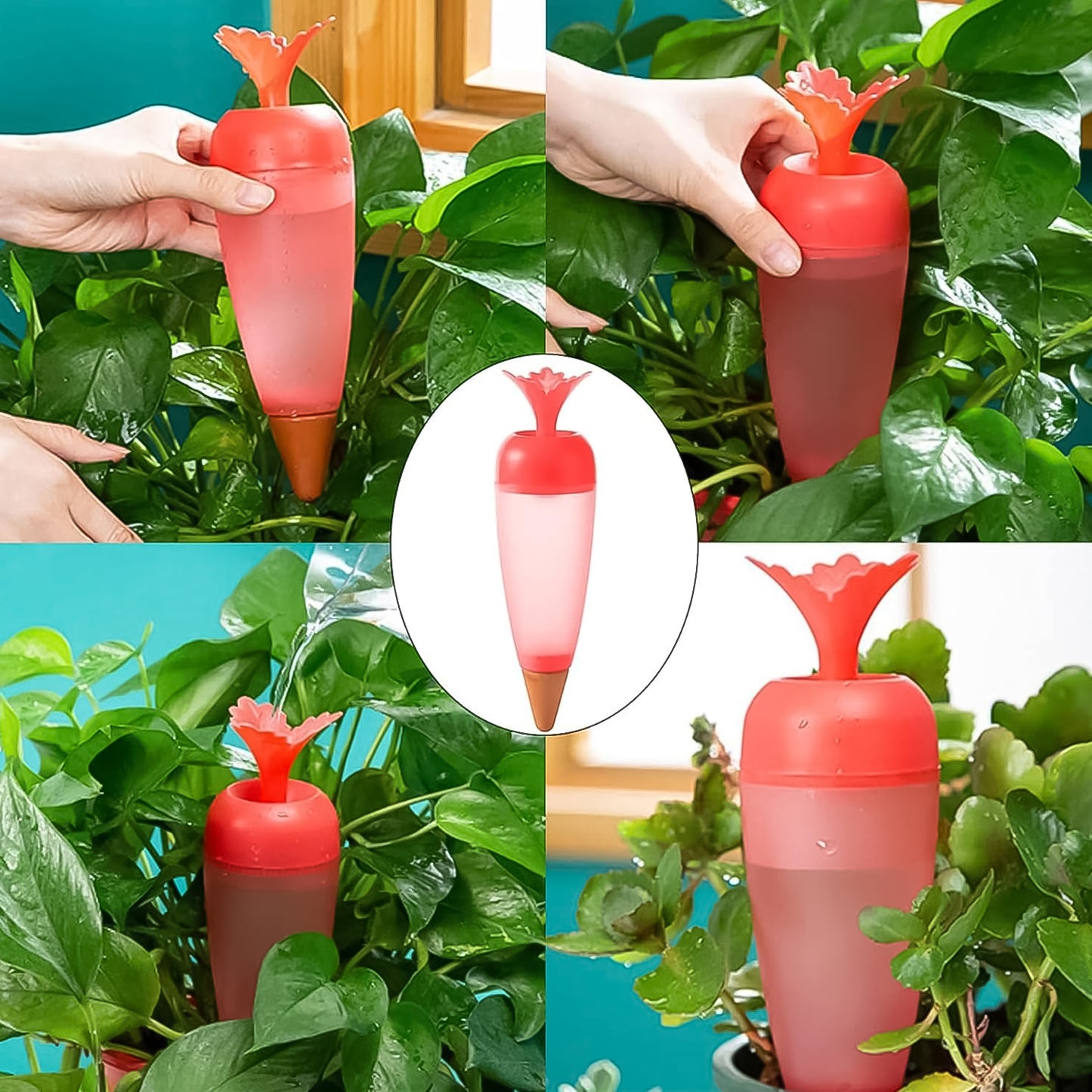Self Watering Spike Plant Watering Globes And Automatic Plant Watering System (1 Pc) - eazy cart store
