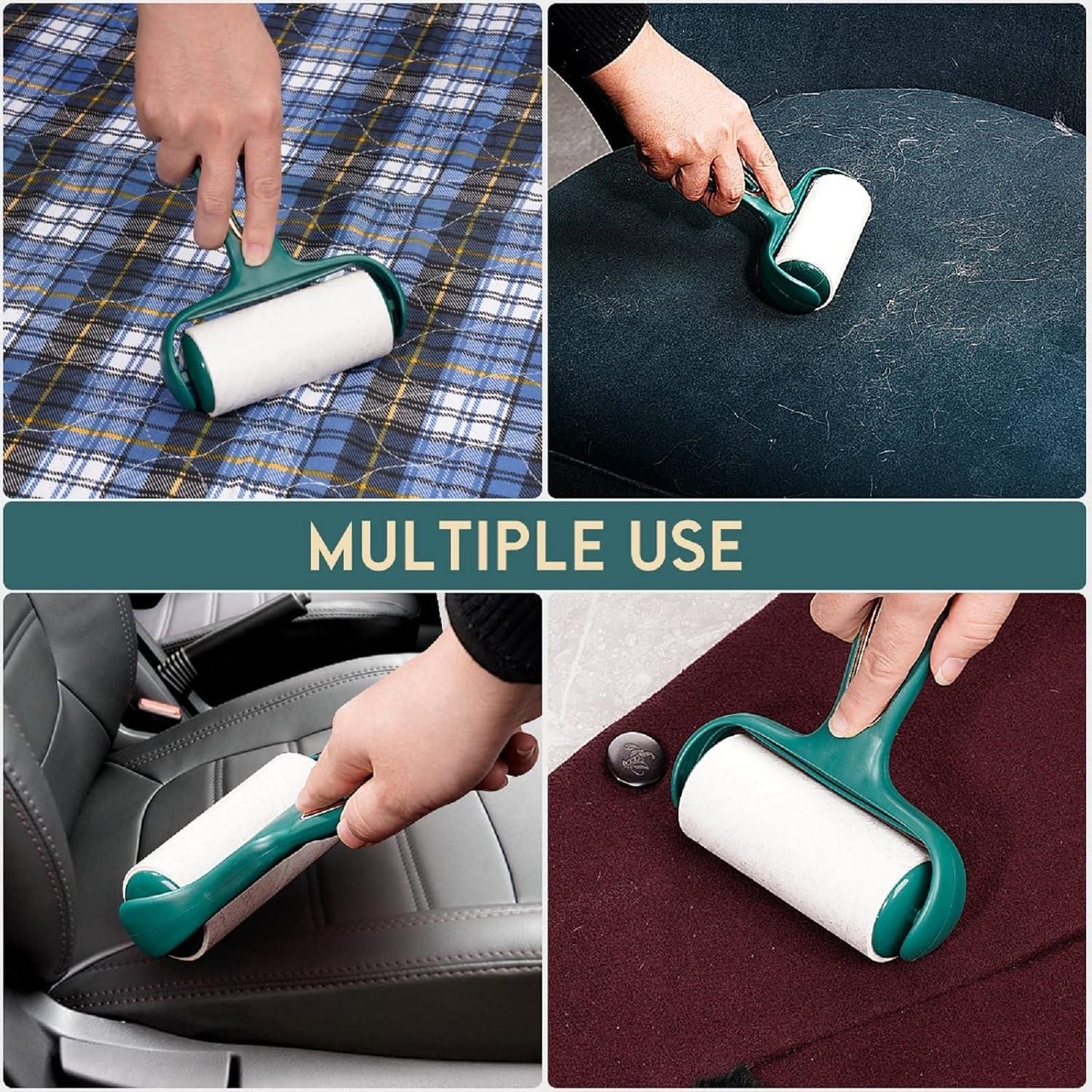 Portable Sticky Lint Remover Brush - eazy cart store