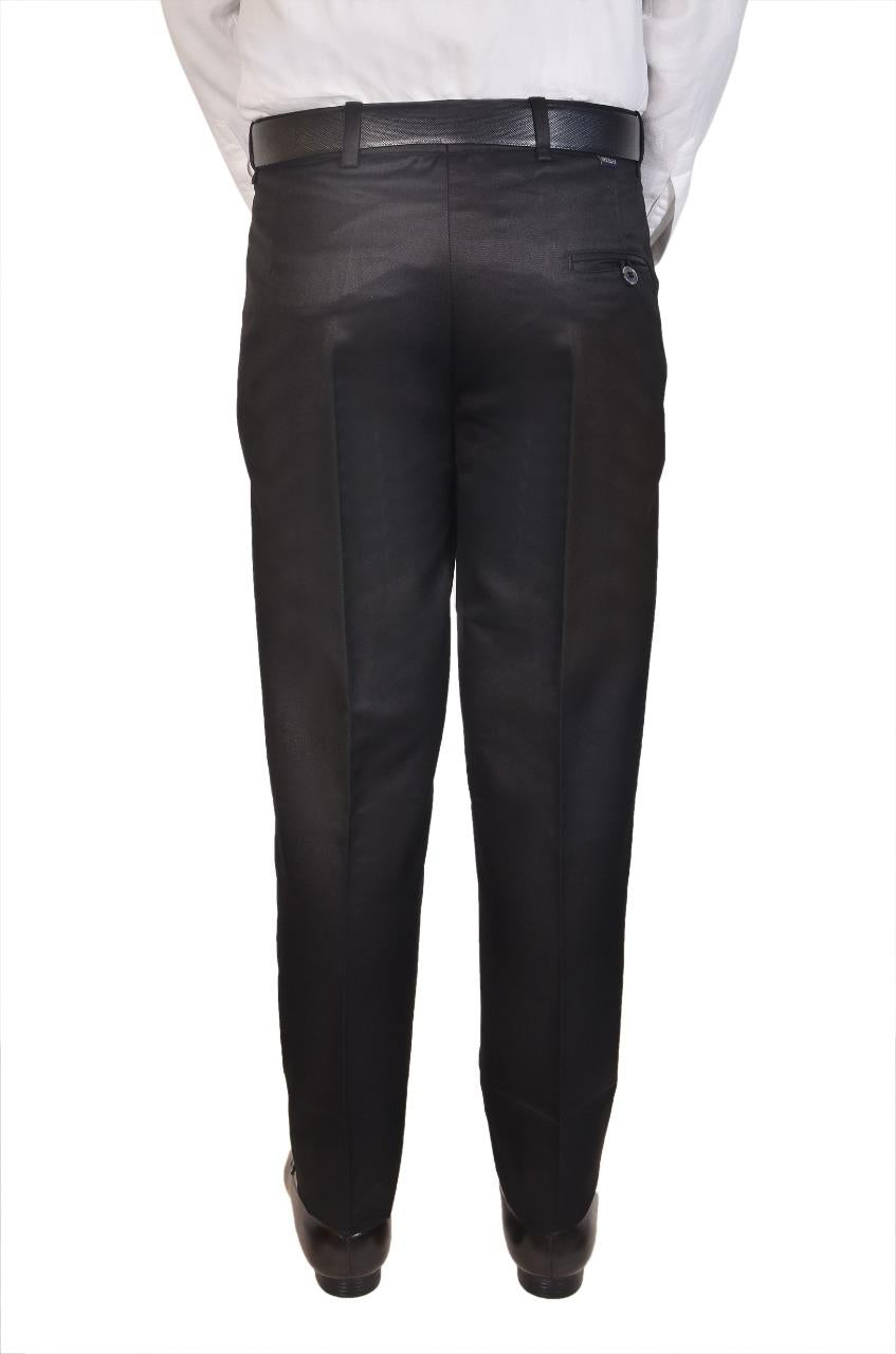 Cotton Solid Regular Fit Formal Trousers - eazy cart store