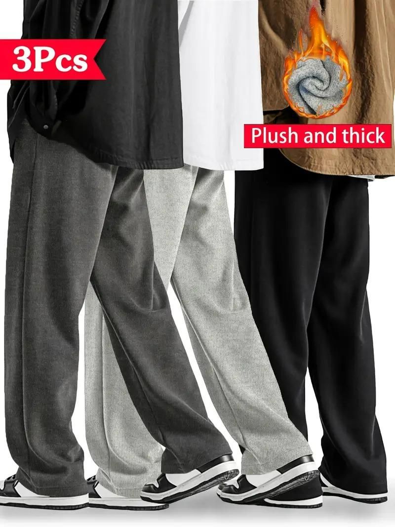 Men's Fleece Track Pant Combo of 3 - eazy cart store