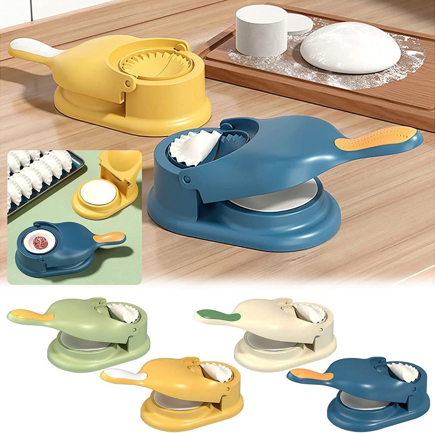 2 In 1 Dumpling Maker, new Kitchen Dumpling Making Tool - eazy cart store