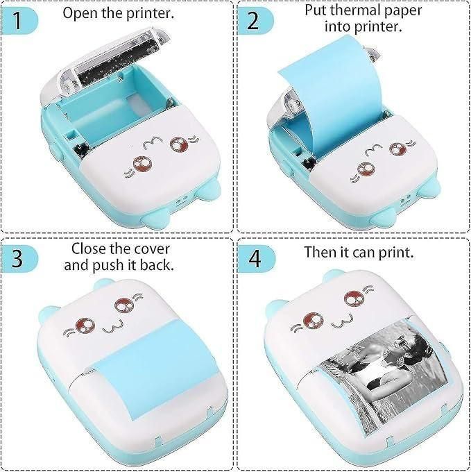 Inkless Bluetooth Pocket Printer - eazy cart store