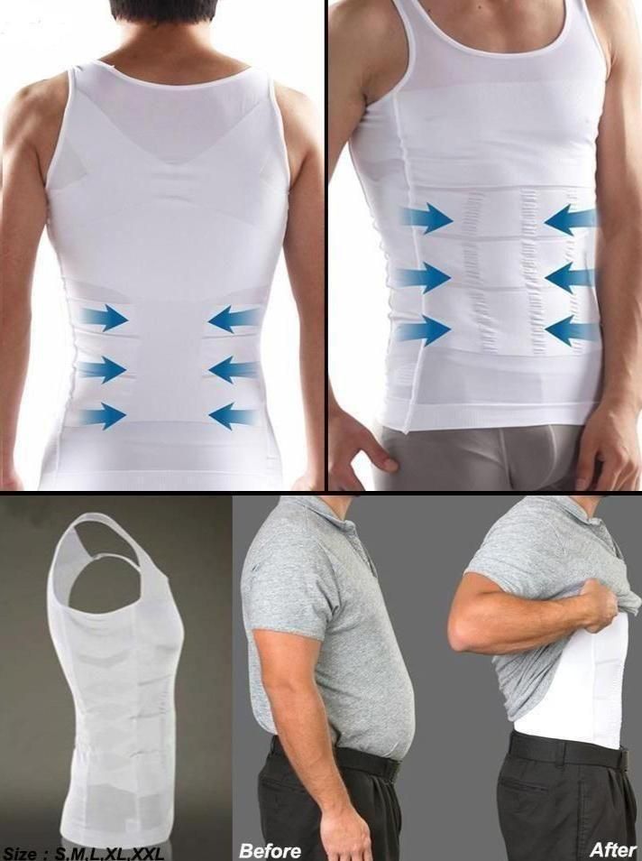 Men's Solid Compression Flexvest - eazy cart store