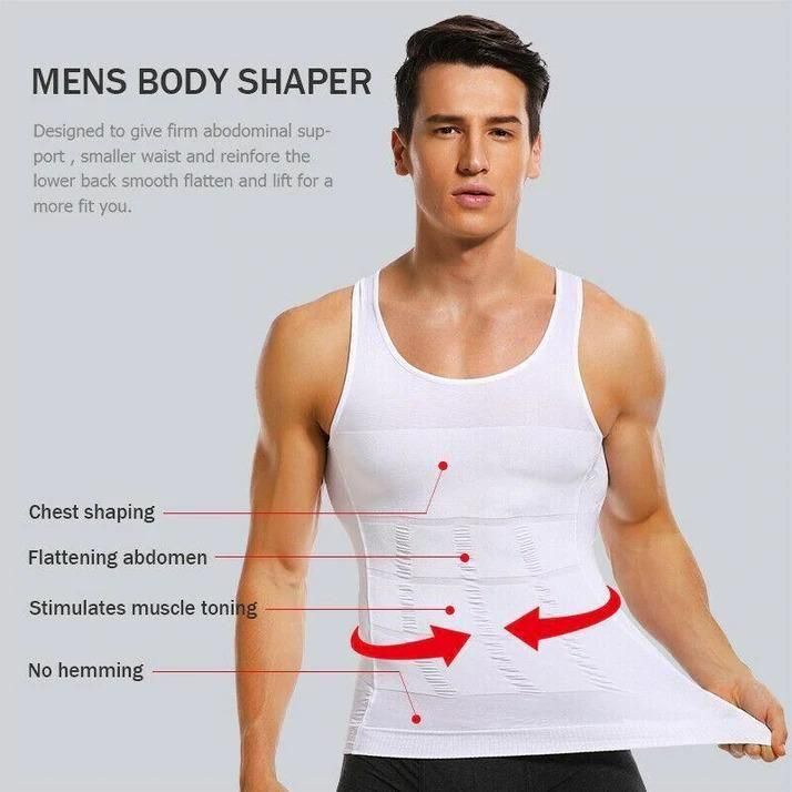 Men's Solid Compression Flexvest - eazy cart store