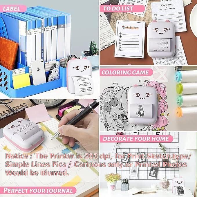 Inkless Bluetooth Pocket Printer - eazy cart store