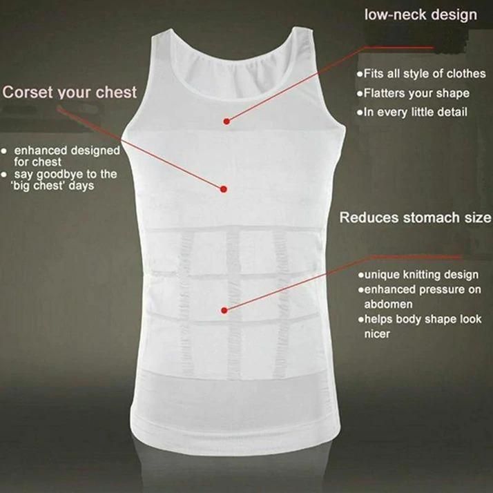 Men's Solid Compression Flexvest - eazy cart store