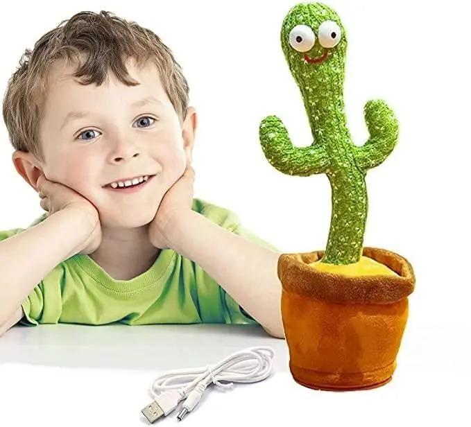 LED Musical Dancing & Mimicry Cactus Toy - eazy cart store