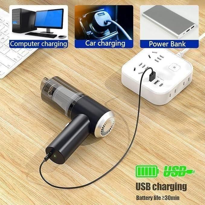 Vacuum Suction Cleaner- Portable Air Duster Wireless - eazy cart store