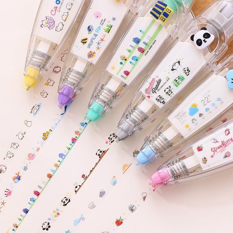 Decoration Tape Cute Novelty Sticker Pen Machine Pack of 2 - eazy cart store