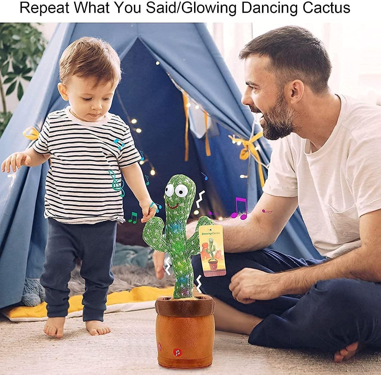 LED Musical Dancing & Mimicry Cactus Toy - eazy cart store