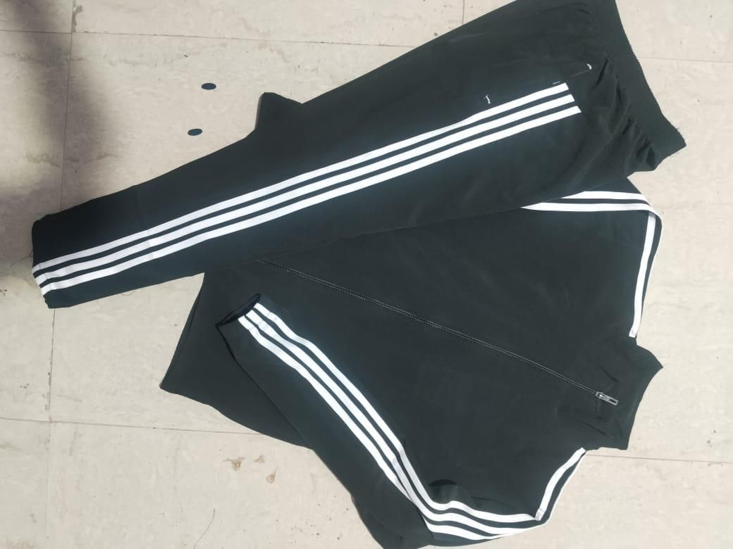 Men's Side Stripe 4 Way Lycra Track Suit - eazy cart store