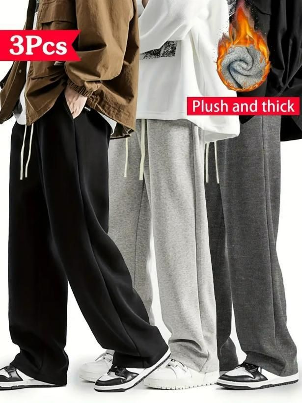 Men's Fleece Track Pant Combo of 3 - eazy cart store