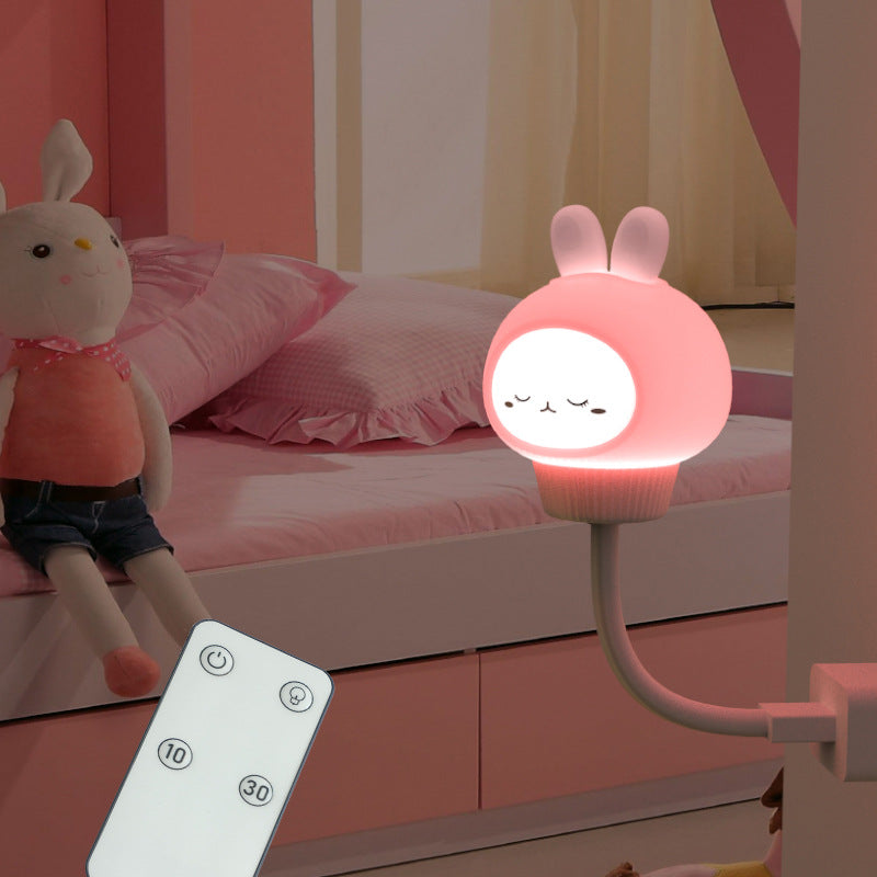USB Bear, Rabbit, Kitten, Duckling, Children's Room, Dormitory, Breastfeeding And Feeding, Remote Control Night Light - eazy cart store