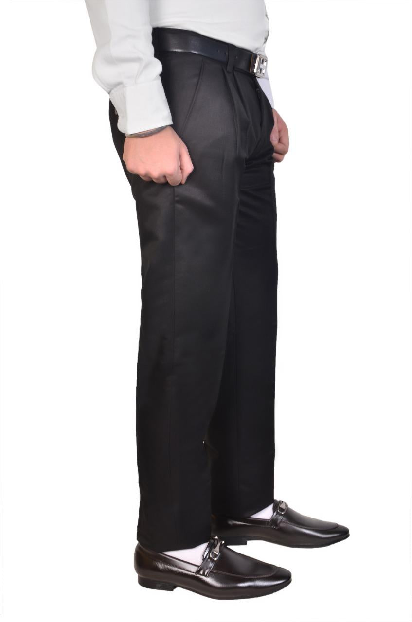 Cotton Solid Regular Fit Formal Trousers - eazy cart store