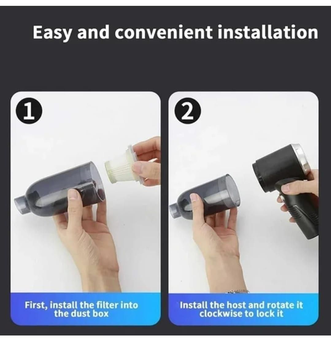 Vacuum Suction Cleaner- Portable Air Duster Wireless - eazy cart store