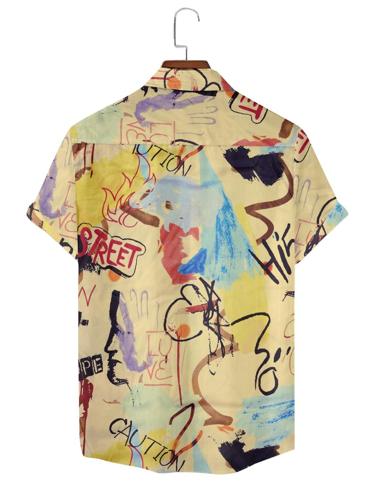 Rayon Printed Half Sleeves Regular Fit Mens Casual Shirt - eazy cart store