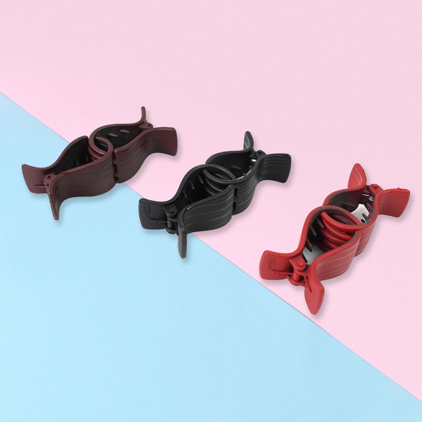 Big Hair Clips For Girls Kids Hair Accessories (6 Pcs Set Multi Color) - eazy cart store