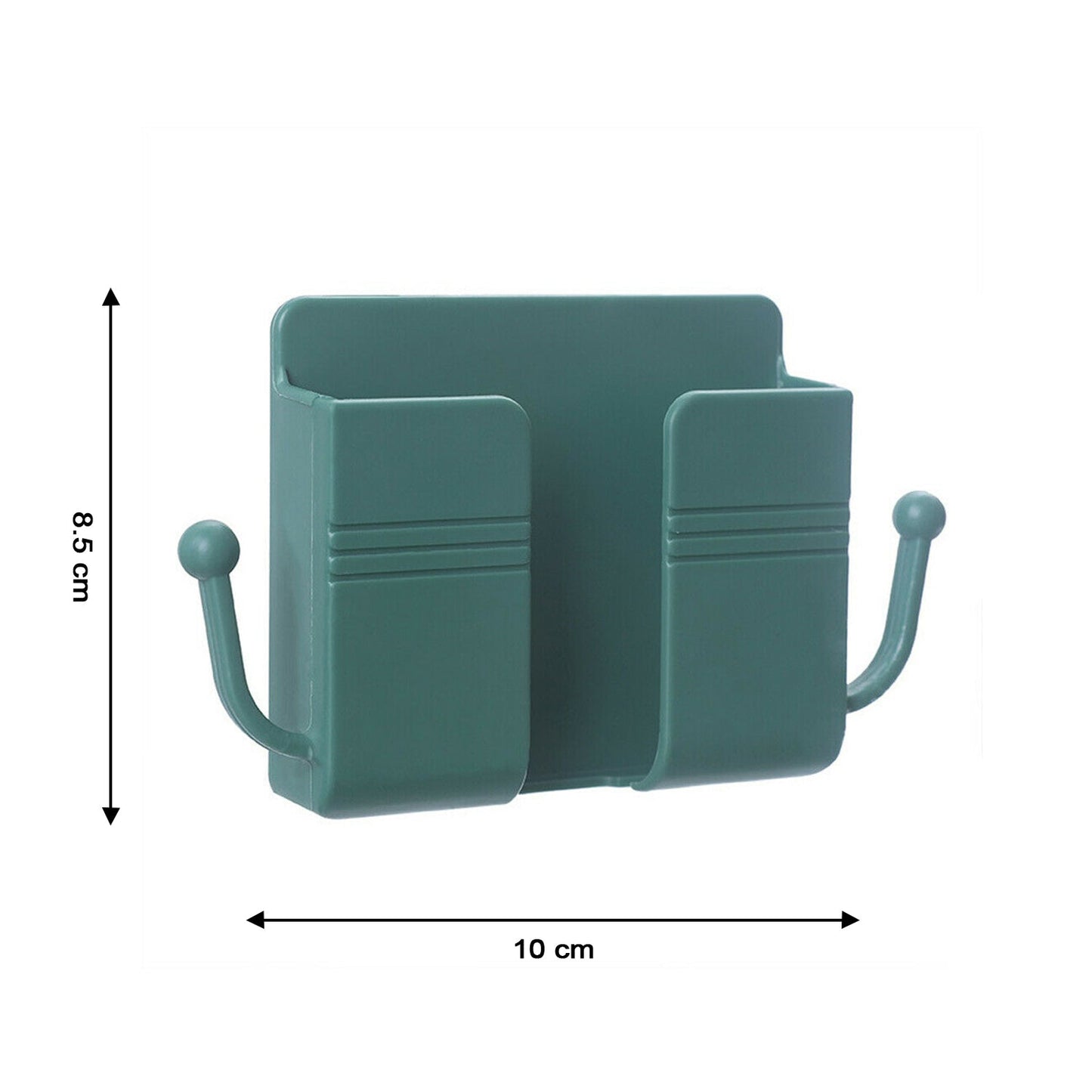 6201 1 Pc Wallmount Mobile Stand With Hook Design Used In All Kinds Of Places Including Household And Many More As A Hanging Support For Cloths And Stuffs Purposes. - eazy cart store