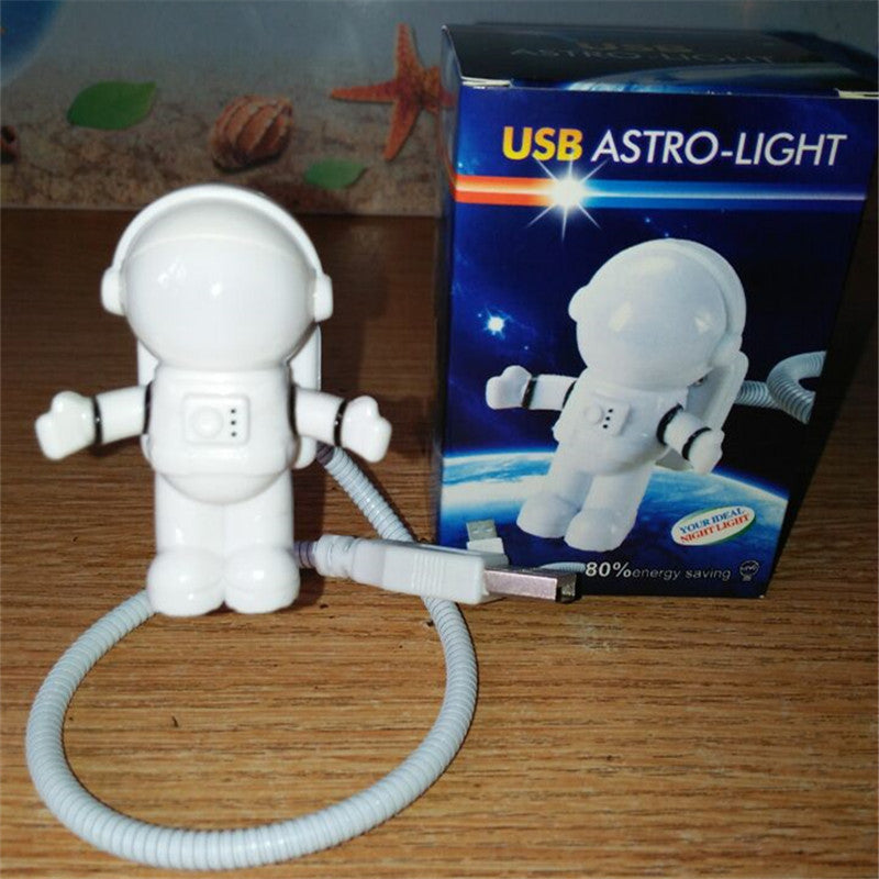 USB Astronaut LED Light Astronaut Night Light Creative Book Light Computer Gift Keyboard Light Computer Light - eazy cart store