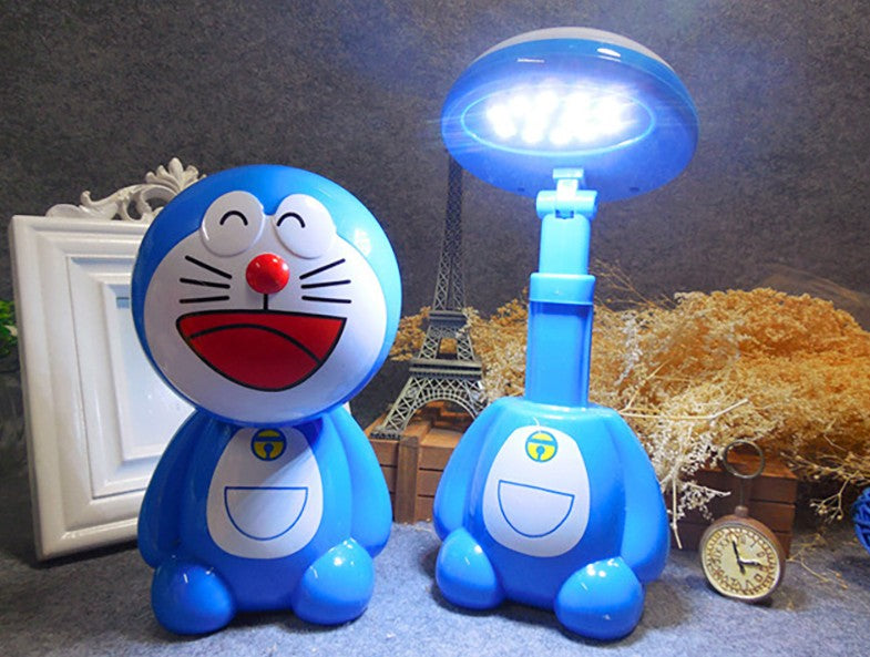 Energy-saving eye protection children learning night light retractable folding LED night light plug rechargeable light lamp - eazy cart store