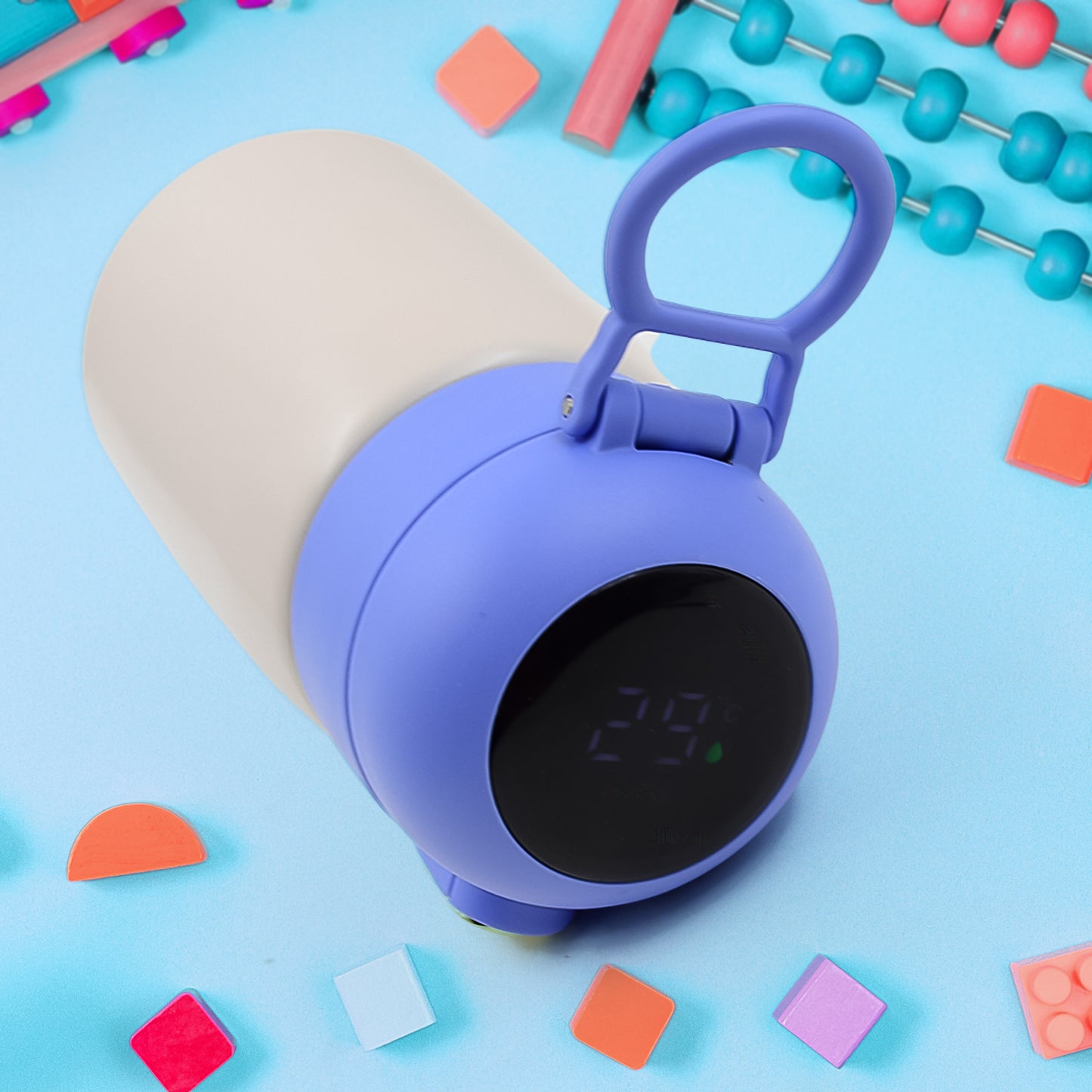 Smart Vacuum Insulated Water Bottle With Led Temperature Display (300 Ml Approx) - eazy cart store