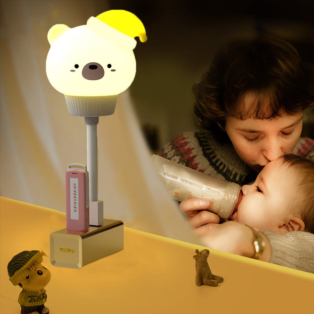 USB Bear, Rabbit, Kitten, Duckling, Children's Room, Dormitory, Breastfeeding And Feeding, Remote Control Night Light - eazy cart store