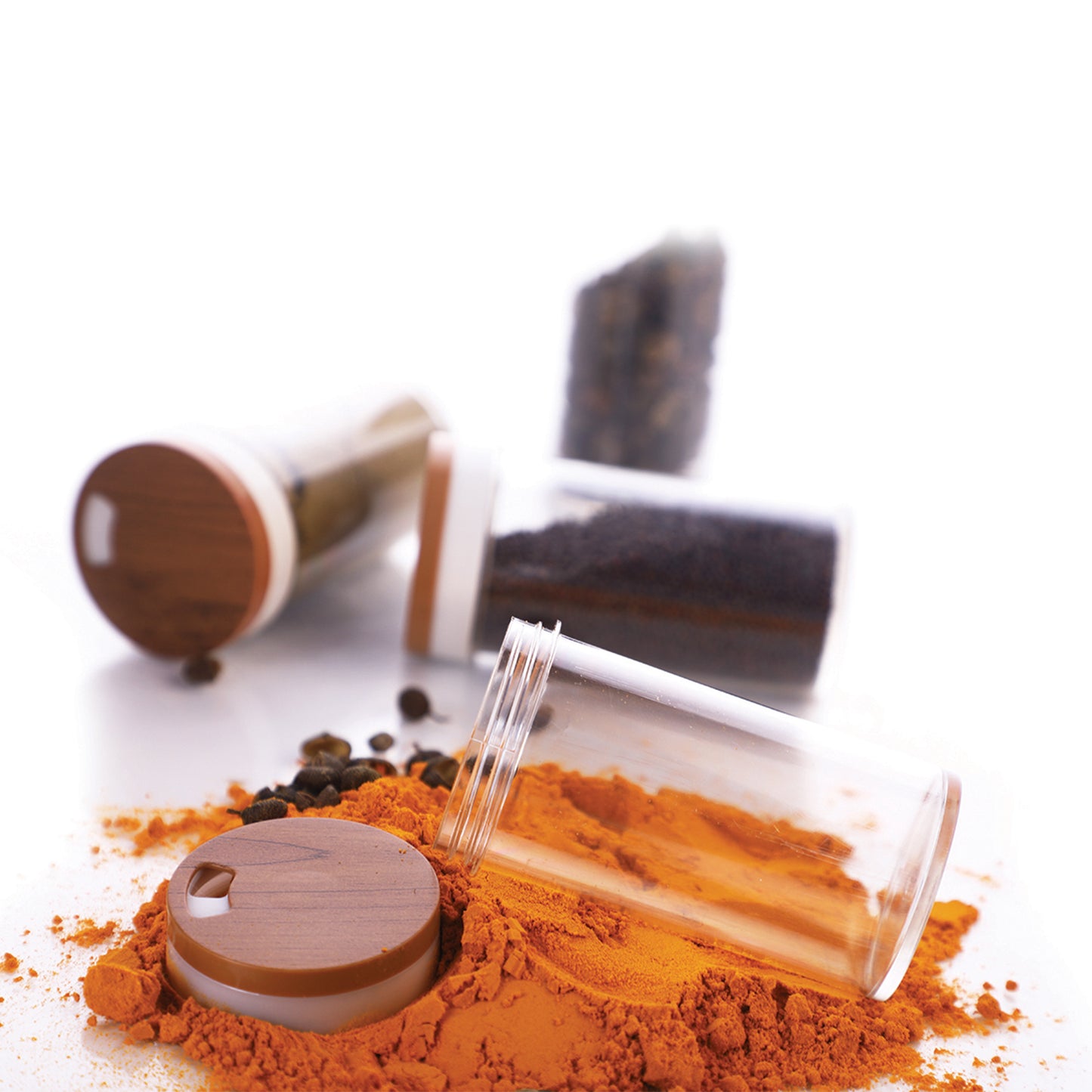 8118 Ganesh 12-jar Revolving Spice Rack Masala Box - eazy cart store