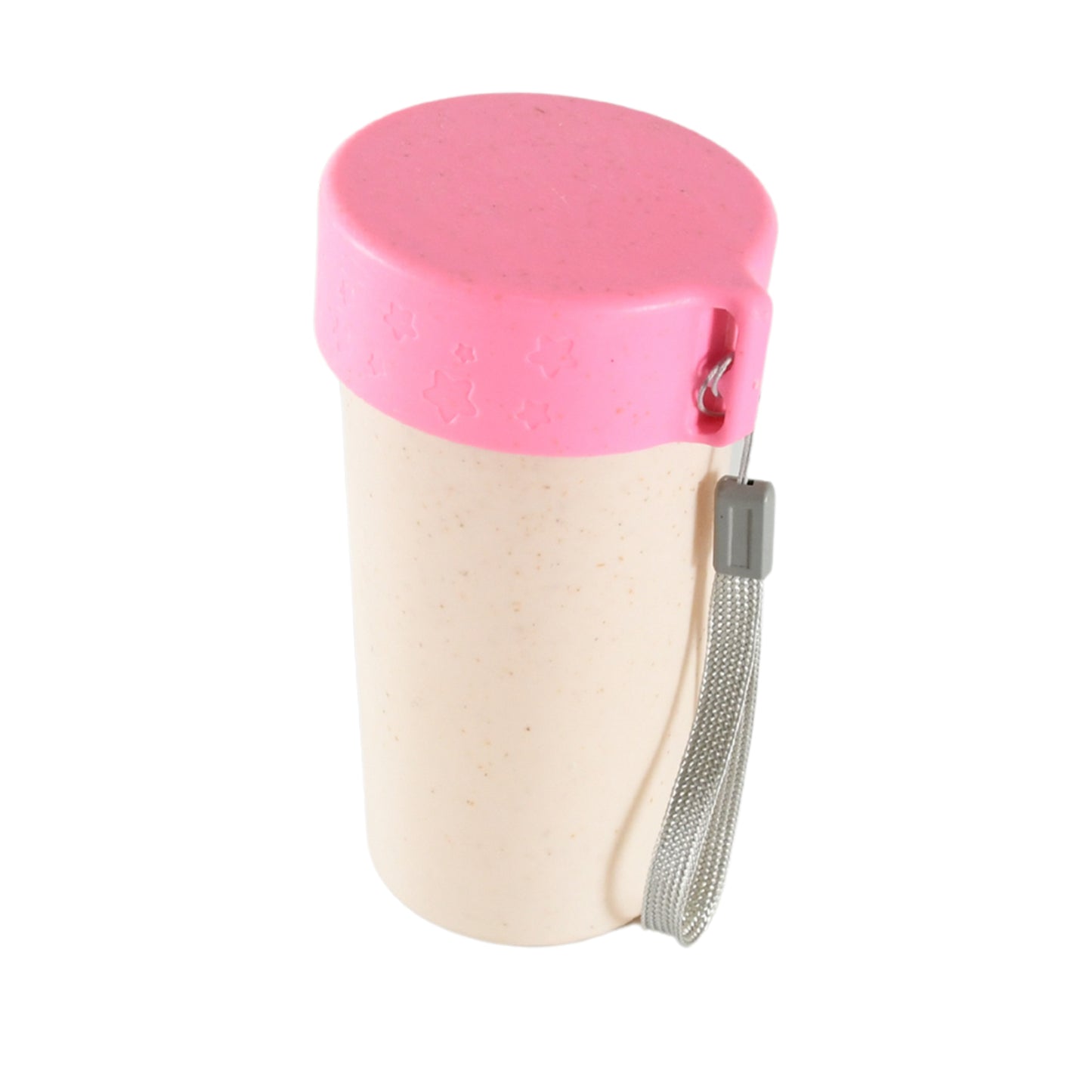 12683 Travel Coffee Cup Portable Water Bottle Wheat Straw Coffee Tea Mug Coffee Mug With Lids For Coffee Tea (300 Ml Approx) - eazy cart store
