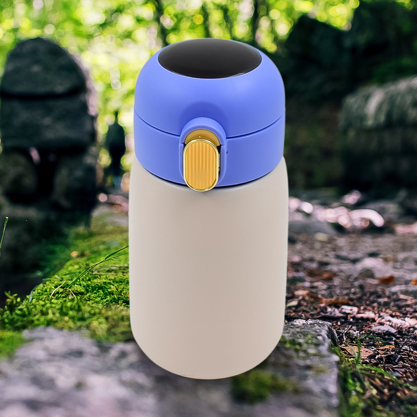 Smart Vacuum Insulated Water Bottle With Led Temperature Display (300 Ml Approx) - eazy cart store