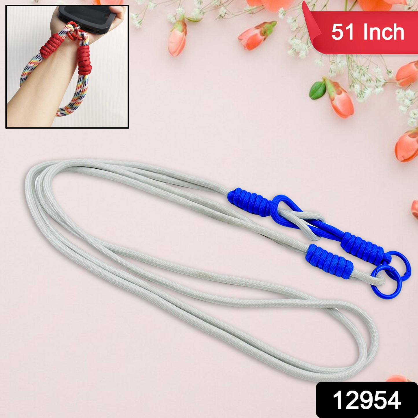 Universal Lanyard For Phone Cross-body Cell Phone Lanyard With All Smartphones (1 Pc 51 Inch Multicolor) - eazy cart store