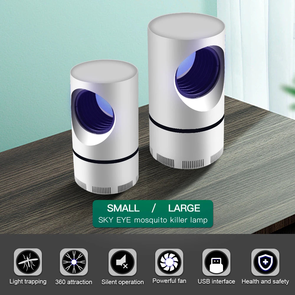 USB Mosquito lamp Safe Mute No-radiation UV anti-mosquito light Suitable - eazy cart store