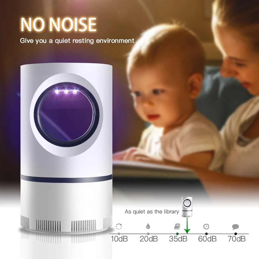 USB Mosquito lamp Safe Mute No-radiation UV anti-mosquito light Suitable - eazy cart store