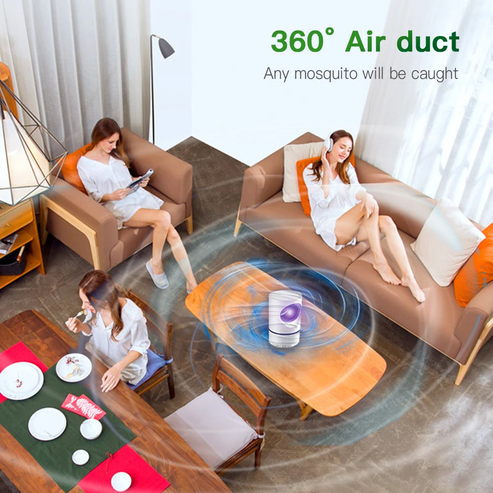 USB Mosquito lamp Safe Mute No-radiation UV anti-mosquito light Suitable - eazy cart store