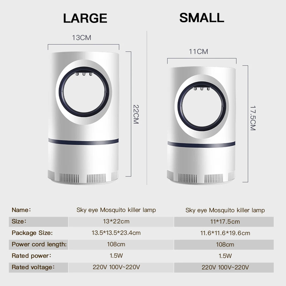 USB Mosquito lamp Safe Mute No-radiation UV anti-mosquito light Suitable - eazy cart store