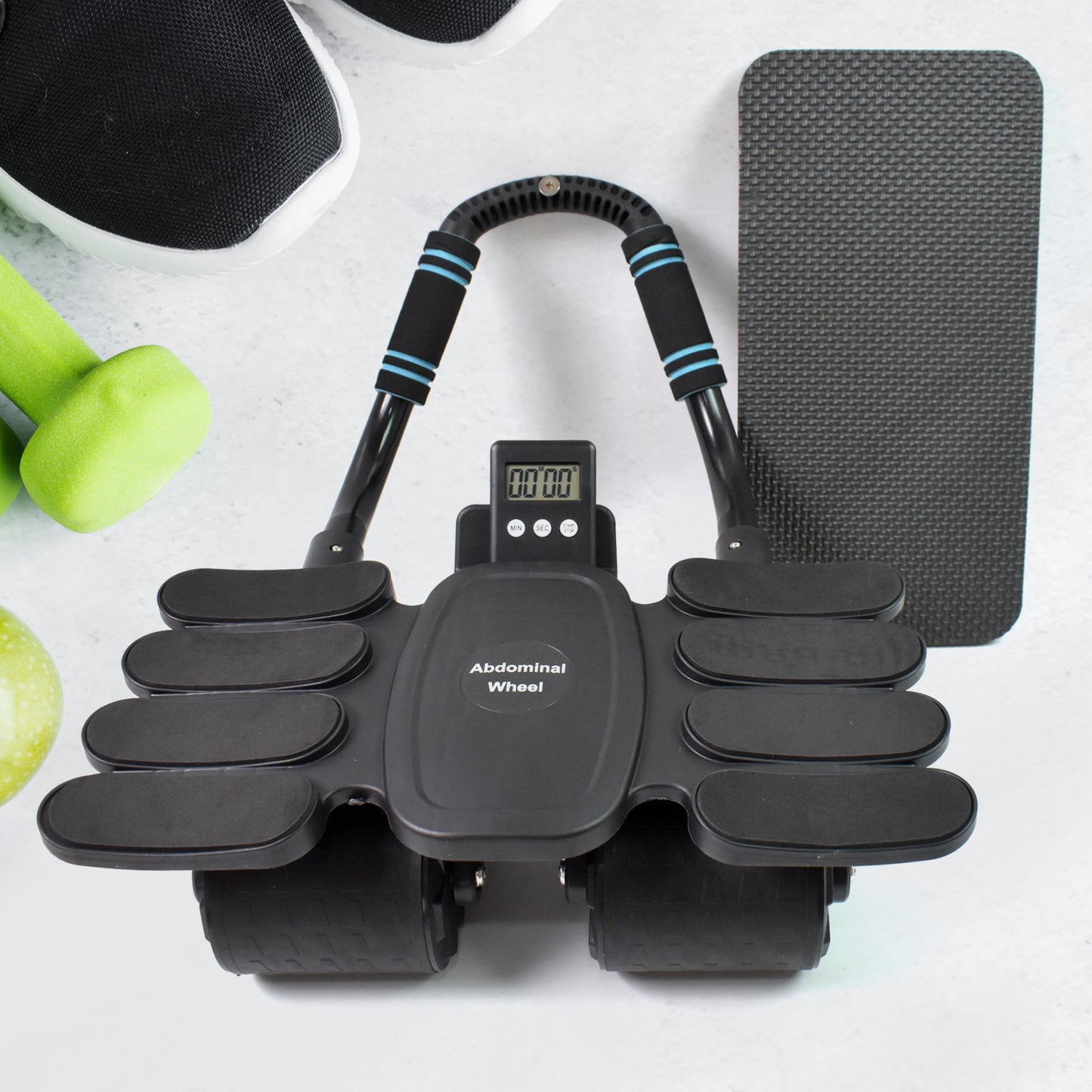 Automatic Rebound Abdominal Wheel With 8 Elbow Supports (1 Pc) - eazy cart store