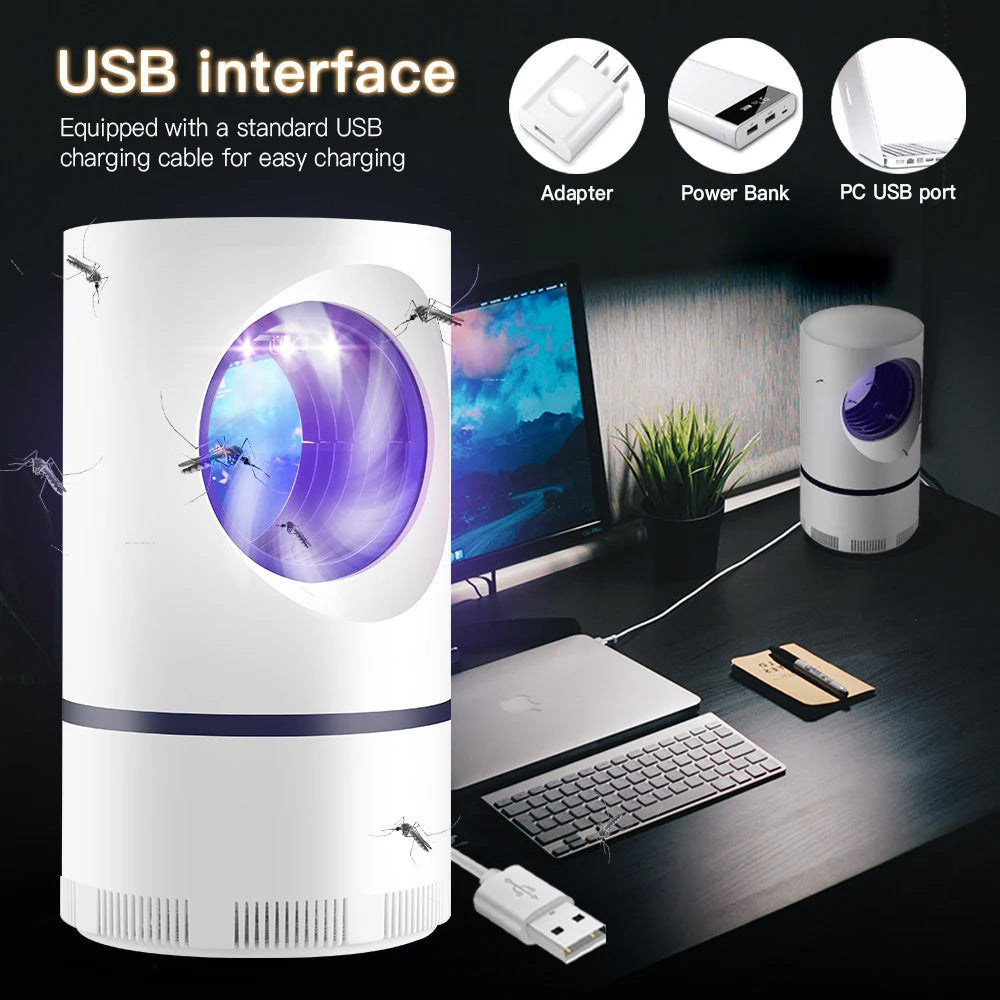 USB Mosquito lamp Safe Mute No-radiation UV anti-mosquito light Suitable - eazy cart store