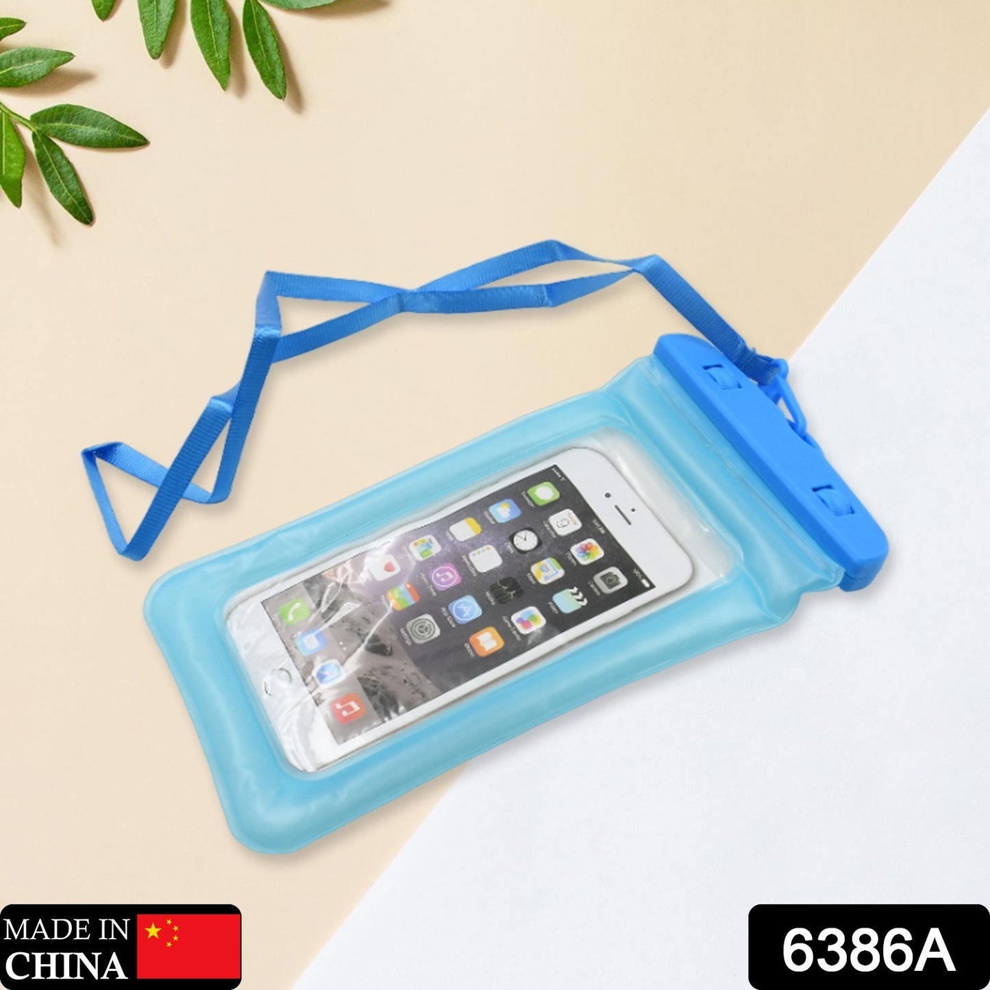 6386a Mix Color Waterproof Pouch Lock Mobile Cover Under Water Mobile Case Waterproof Mobile Phone Case Waist Bag Underwater Bag For Smartphone Iphone Swimming Rain Cover Camping For All Mobile. - eazy cart store