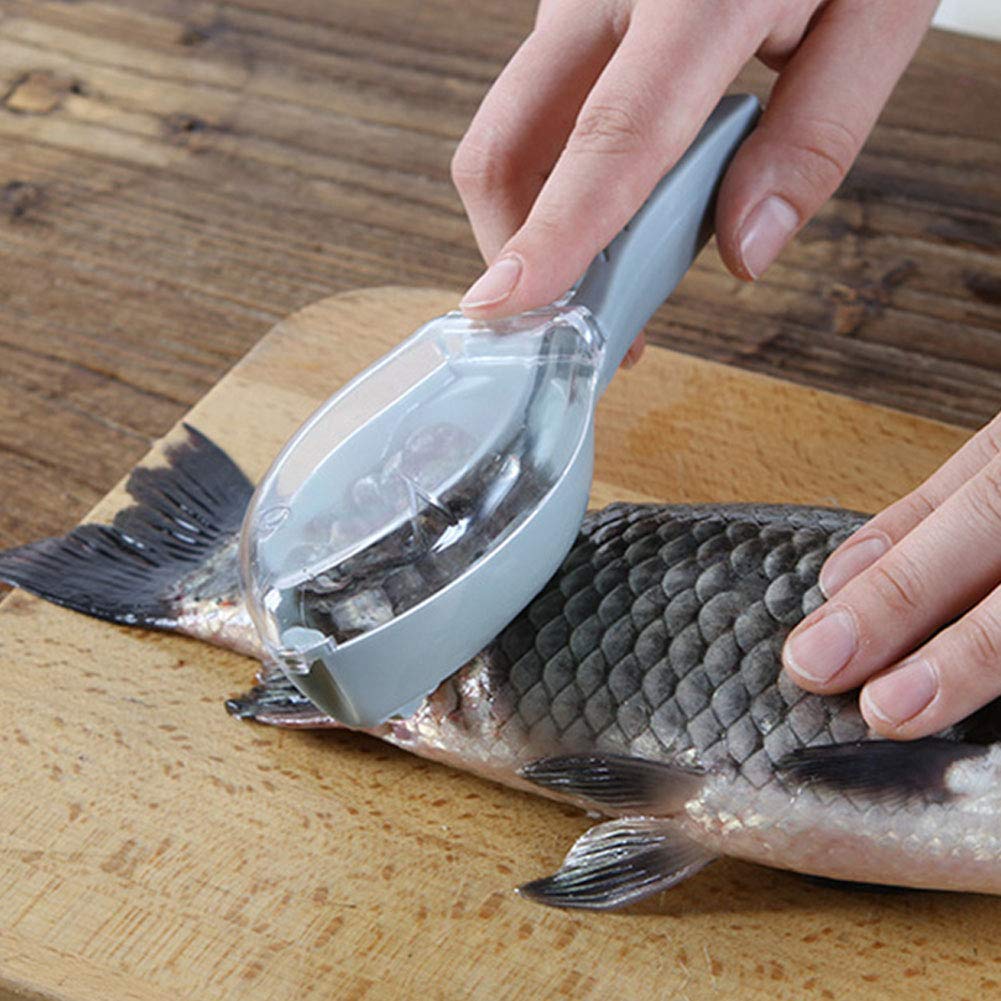 2195 Fish Scale Scraper Skin Peeler Fish Tools Kitchen Gadget - eazy cart store