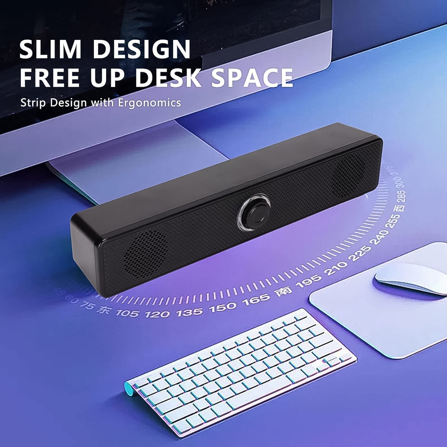 Desktop Computer Speaker Wired Plug And Play Usb Powered Speaker (1 Pc) - eazy cart store