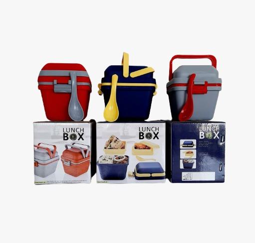 2144 Airtight Lunch Box With Handle Push Lock - eazy cart store