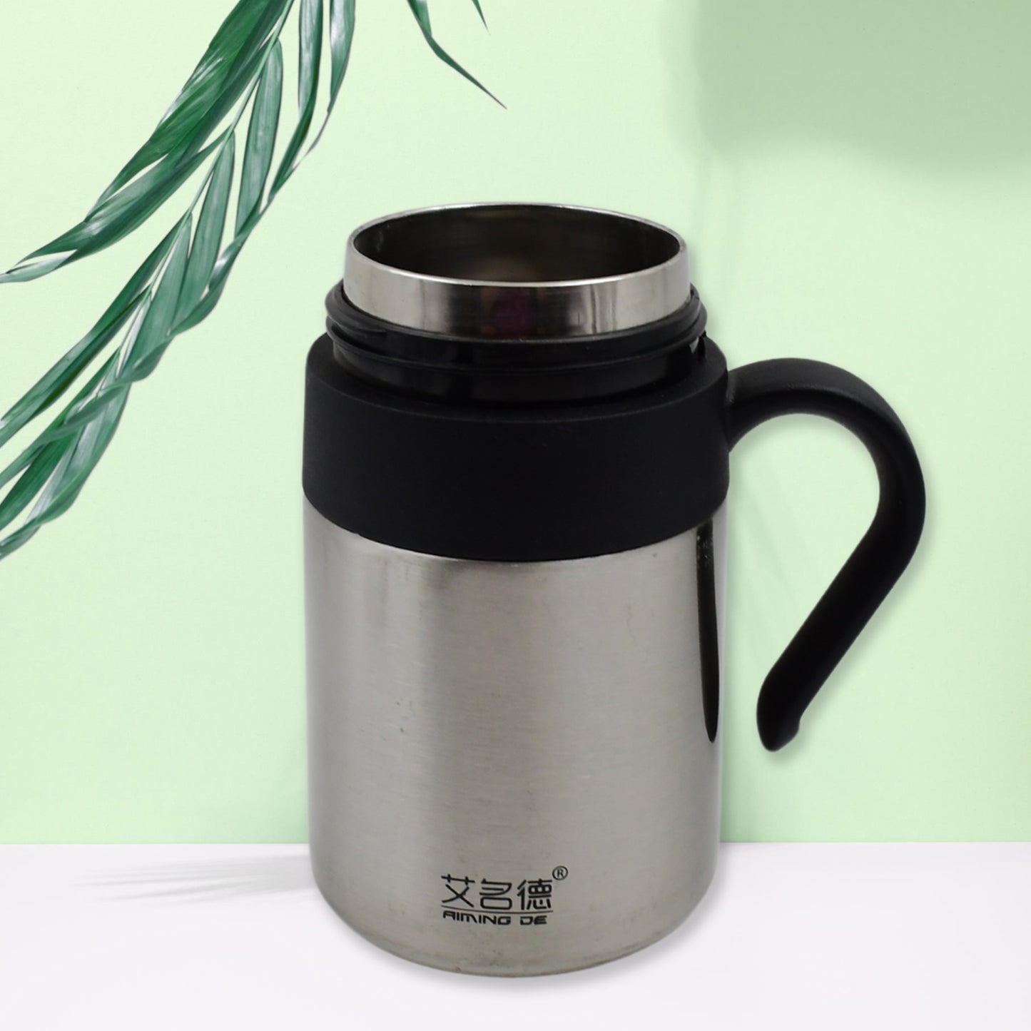 Stainless Steel Mug Bottle Vacuum Insulated Cup With Handle Small Cup (420 Ml) - eazy cart store