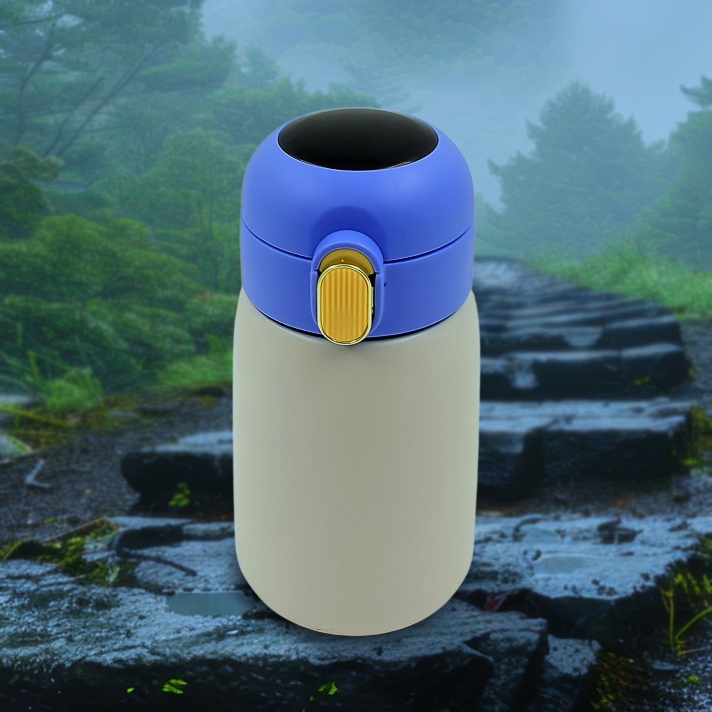 Smart Vacuum Insulated Water Bottle With Led Temperature Display (300 Ml Approx) - eazy cart store