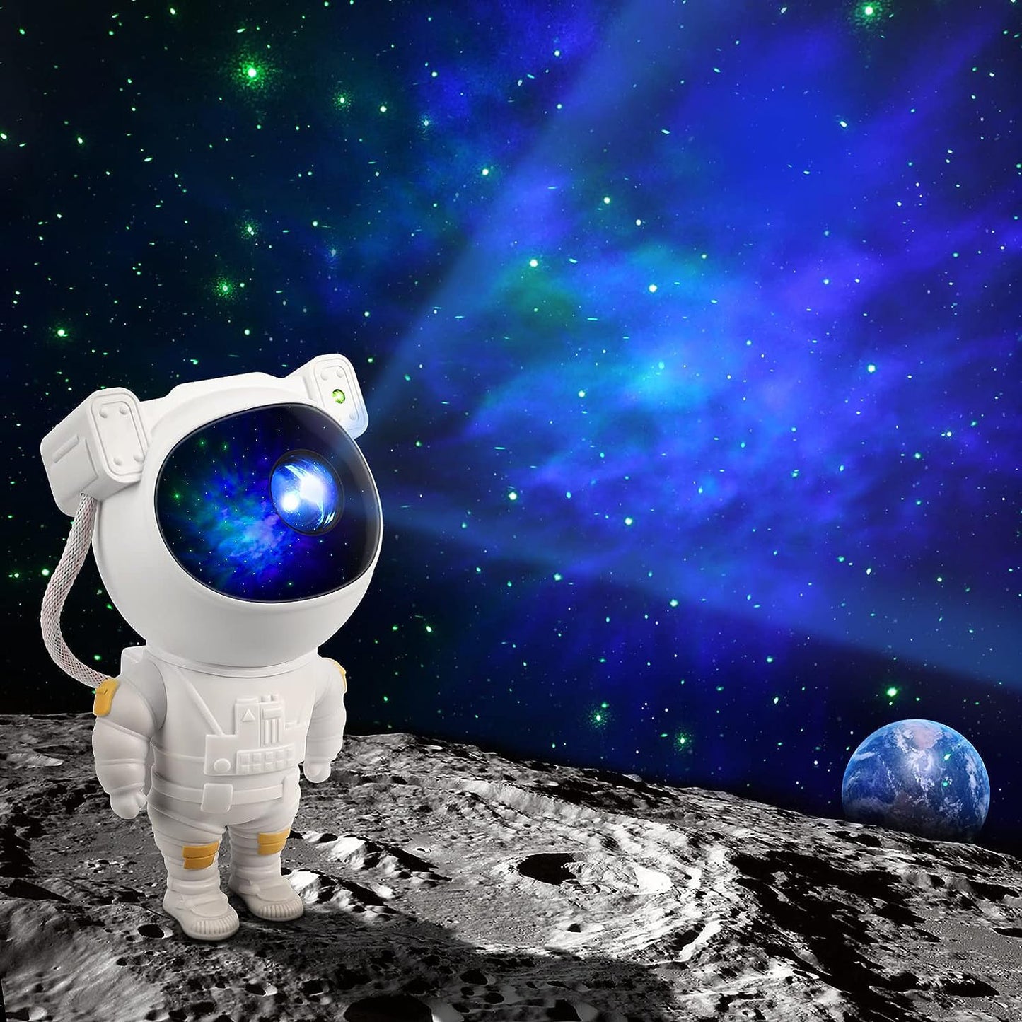 4530 Robot Sky Space Stars Light Astronaut Galaxy Projector Night Lamp Bedroom Kids Projector Remote Control Star Projector Will Take Childrens To Explore The Vast Starry Sky For Adults Raksha Bandhan Diwali Gift - eazy cart store