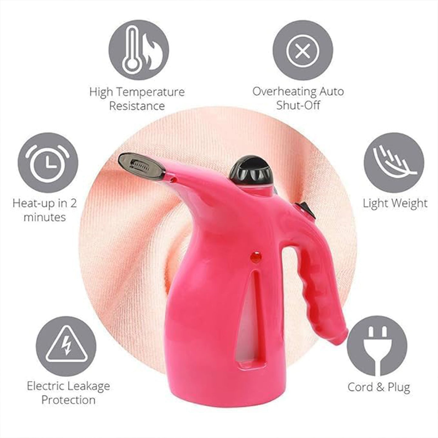 1261 Facial Handheld Portable Steamer For Face - eazy cart store