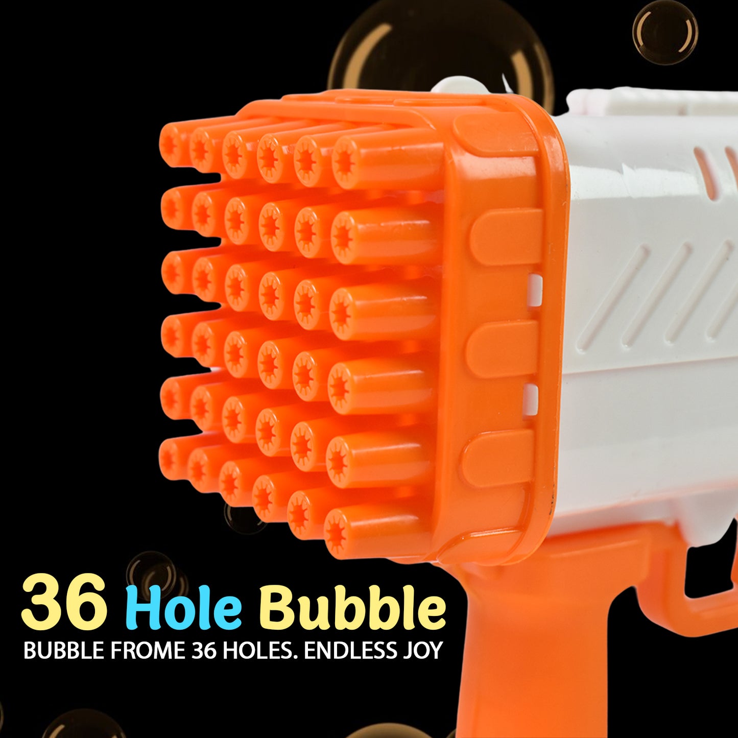 36 Holes Big Rechargeable Powerful Machine Bubble Gun Toys (1 Set) - eazy cart store