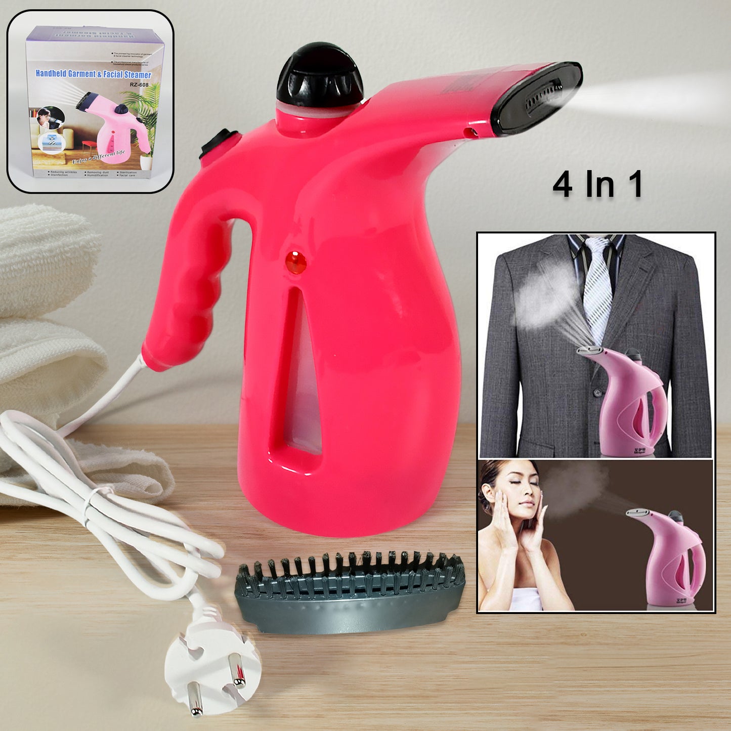 1261 Facial Handheld Portable Steamer For Face - eazy cart store
