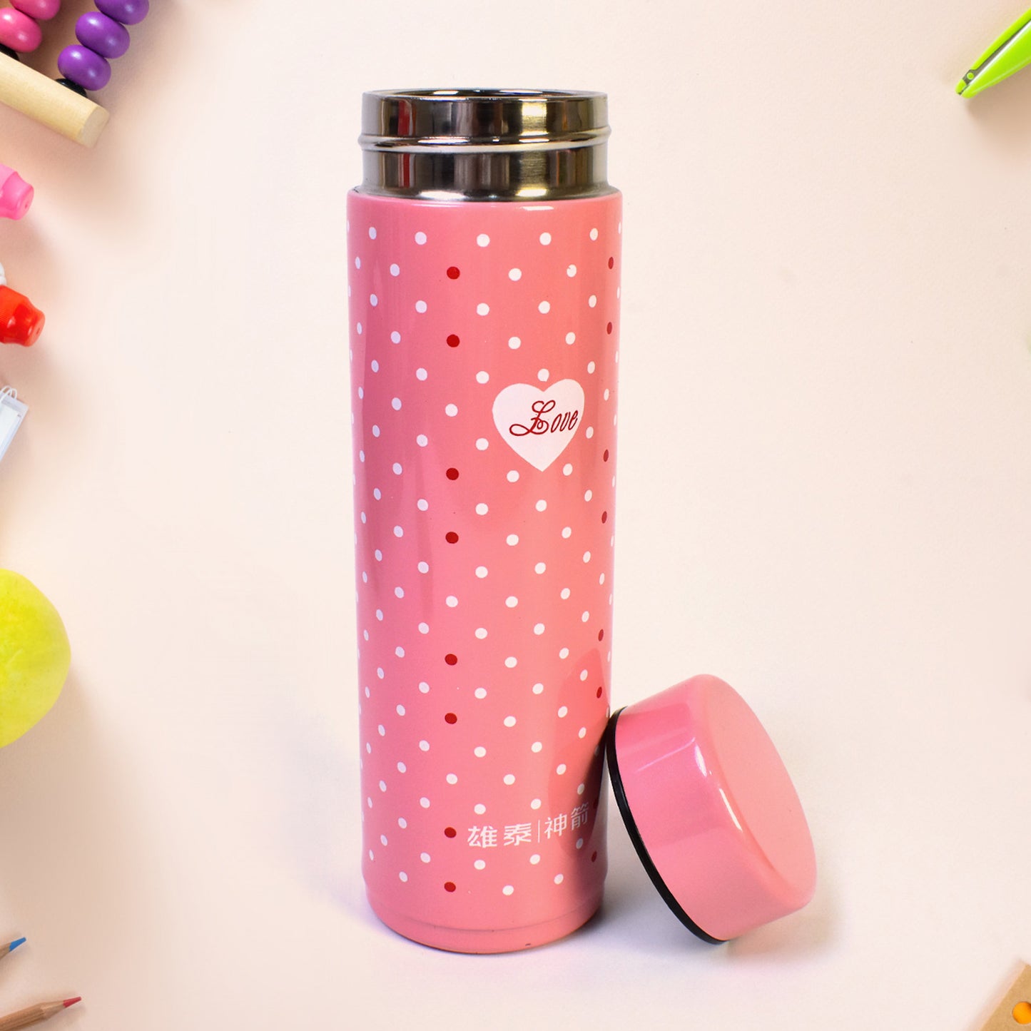 Water Bottle For Kids Insulated Stainless Steel Bottle (300 Ml 1 Pc) - eazy cart store