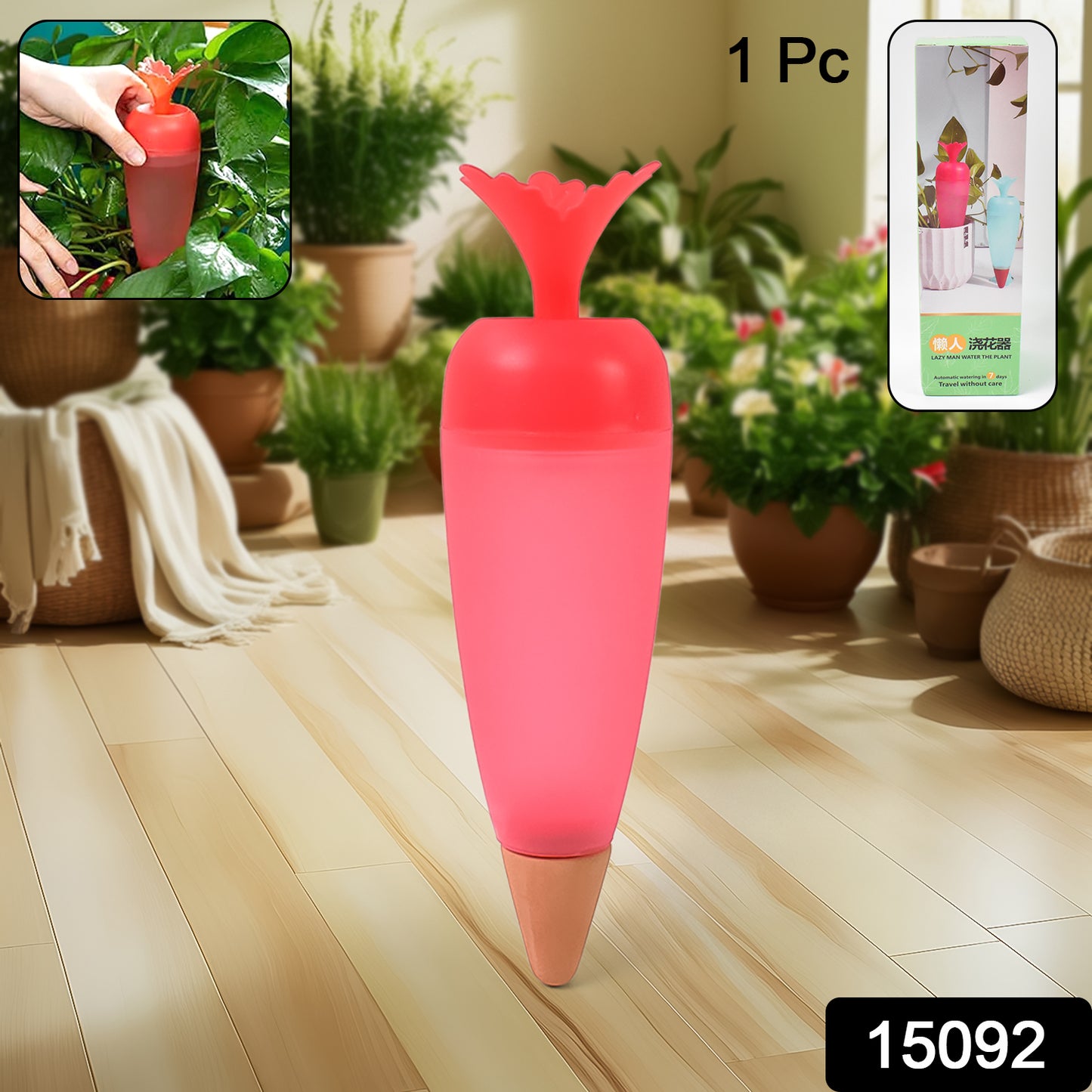 Self Watering Spike Plant Watering Globes And Automatic Plant Watering System (1 Pc) - eazy cart store